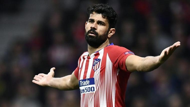 Verweigert Training bei Atletico: Stürmer Diego Costa © SID / OSCAR DEL POZO