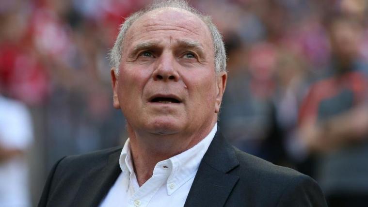 Uli Hoeneß übt Druck auf die Bayern-Stars aus © PIXATHLON/SID