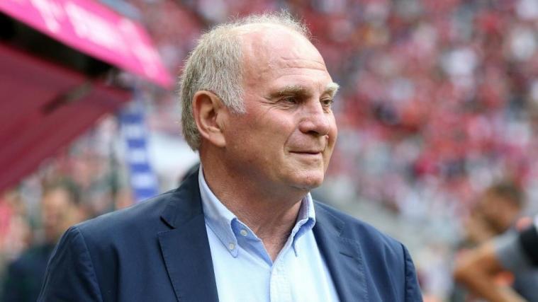 Bei Kritik über das Ziel hinausgeschossen: Uli Hoeneß © firo Sportphoto/SID / firo/Sebastian El-Saqqa