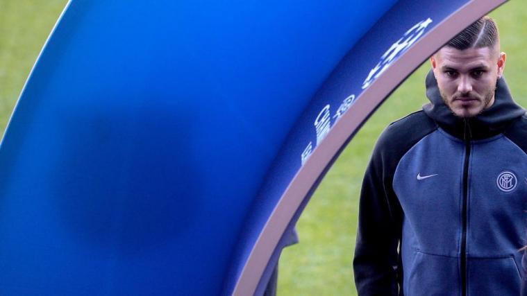 Mauro Icardi, Kapitän von Inter. © APA/afp / JOSEP LAGO