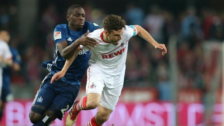 1. FC Köln spielt Unentschieden gegen Verfolger Hamburg © FIRO/SID