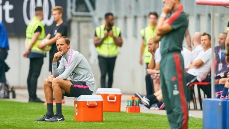 Kovac schlägt Tuchel (l.) - Bayern gewinnt Testspiel © PIXATHLON/SID