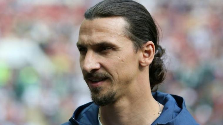 Ibrahimovic könnte vorrübergehend in Mailand spielen © FIRO/SID