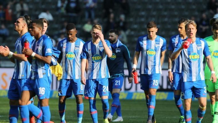 Die Hertha konnte auch gegen Hannover nicht gewinnen © PIXATHLON/SID