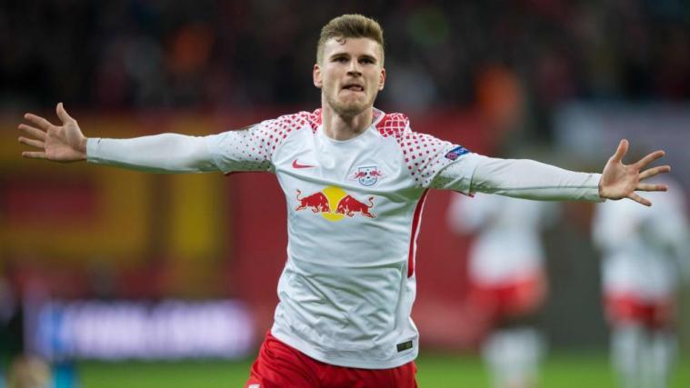Timo Werner und RB Leipzig stehen vor einer schweren Aufgabe in Salzburg. © APA/afp / SEBASTIAN KAHNERT