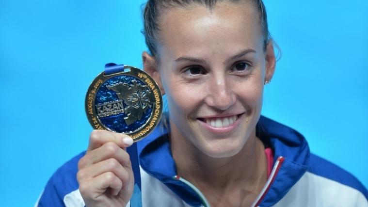 Tania Cagnotto e il suo oro mondiale