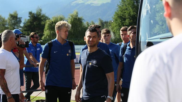 Am Donnerstagabend trudelte Inter ein (Foto Griessmair)
