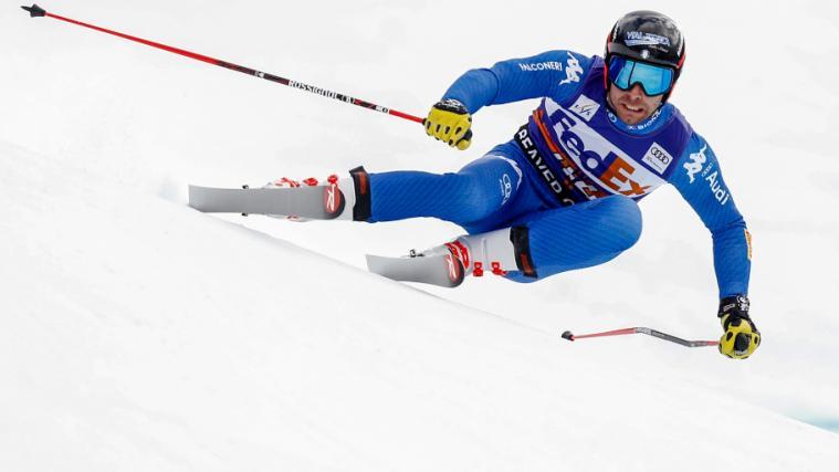 Matteo Marsaglia mit Trainingsbestzeit in Kitz (Foto: Pentaphoto)