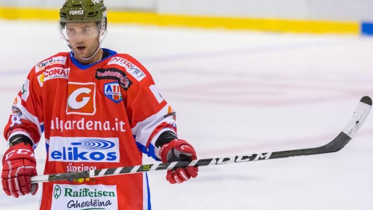 Derek Eastman traf für Gröden (Foto Kostner)