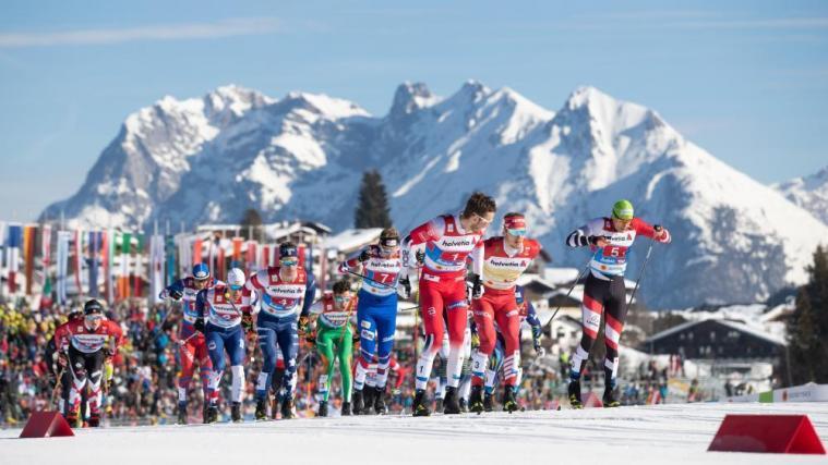 Ein Langlauf-Doping-Skandal überschattet die WM in Seefeld. Auch Max Hauke (ganz rechts) ist davon betroffen. © APA / GEORG HOCHMUTH