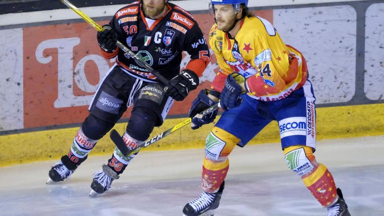 Künftig Teamkollegen: Rittens Kapitän Christian Borgatello & Andreas Lutz (Foto: Pattis)