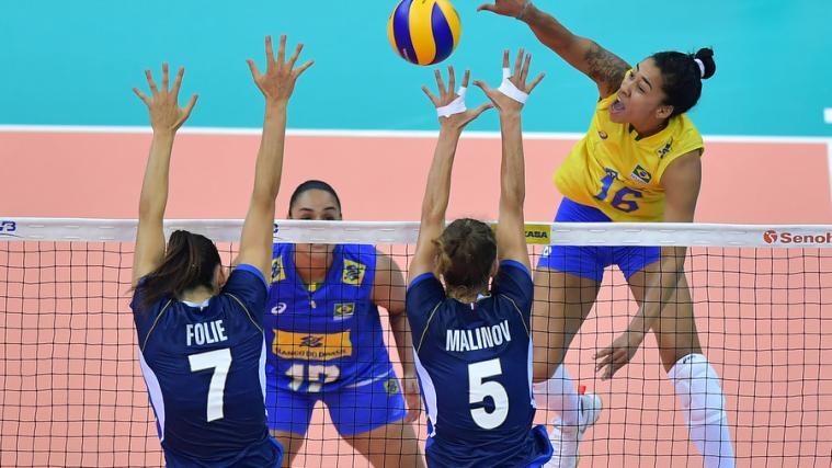Raphaela Folie & Co. eroberten beim World Grand Prix 2017 die Silbermedaille (fivb.com)