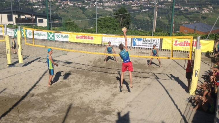 Jugendturnier Raiffeisen Beachcup in Dorf Tirol