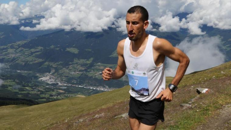 Brixen-Marathon Titelverteidiger Tariq Bamaarouf.