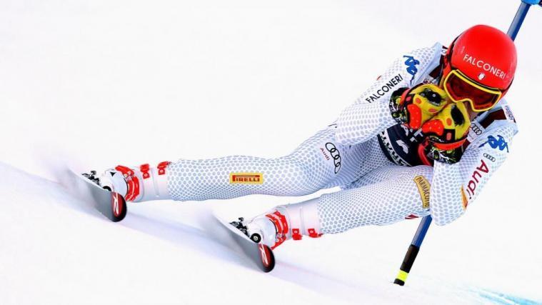 Christof Innerhofer war im ersten Bormio-Training der Schnellste. © ANSA / ANDREA SOLERO