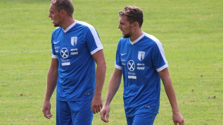 Dennis und Aaron Malleier vom FC Obermais (Foto SN)