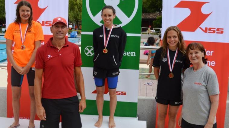 Siegerehrung Jugend 50m-Kraul (Foto: VSS)