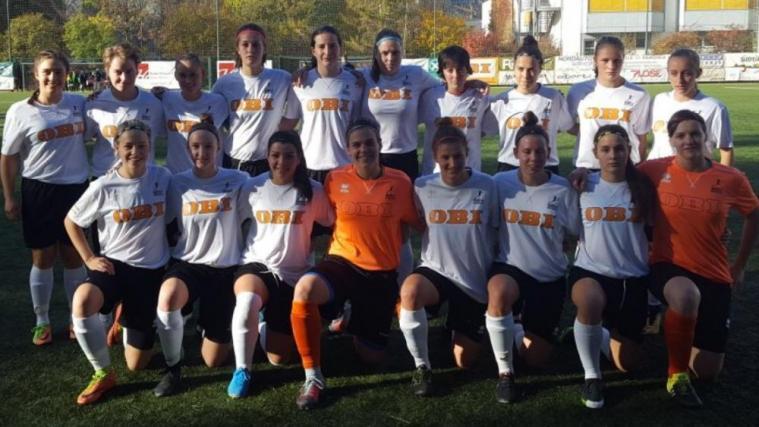 Konnten in Pescara jubeln: die Damen von Brixen Obi.