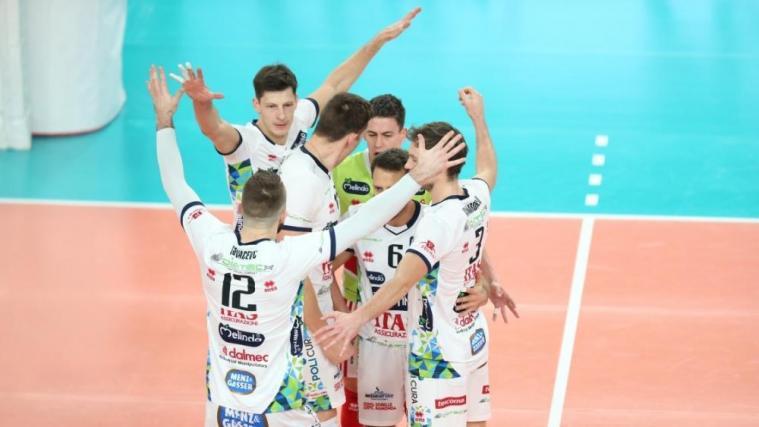 Trentino Volley steht im Achtelfinale des CEV Cup.