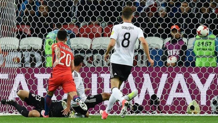 Das Tor von Lars Stindl gegen Chile (Foto: FB/confederationscup)