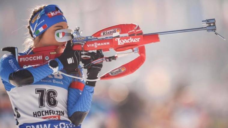 Dorothea Wierer schoss zwei Mal daneben