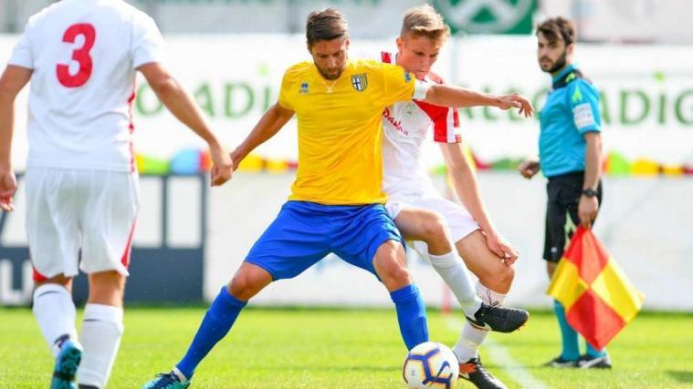 Manuel Scavone und Co. testen gegen zwei Oberligisten. © parmacalcio1913.com
