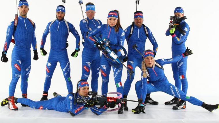 Das Biathlon-Team (Foto: Pentaphoto)