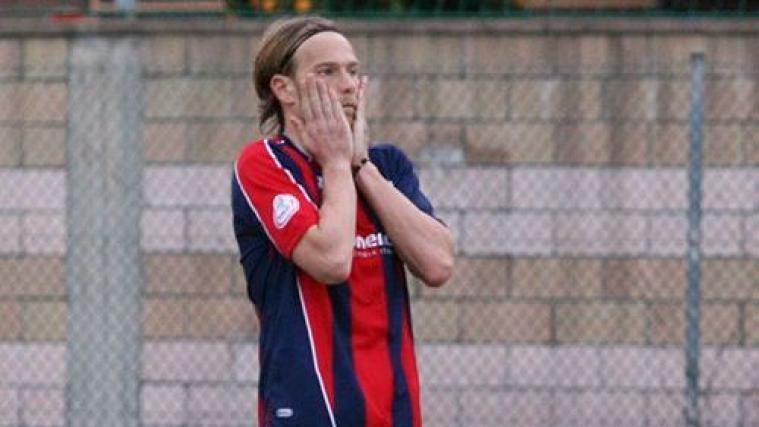 Denis Mair stürmt für Caronnese (Foto Agostino Castelnuovo)