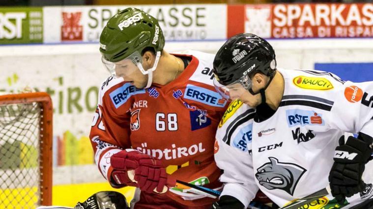 Michele Marchetti (links) gehörte gegen Dornbirn zu den Aktivposten (Foto Antonello)