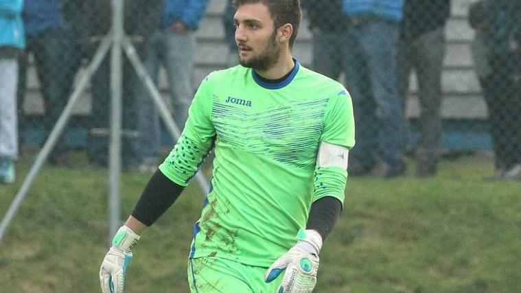 Marco Mittermair, Torhüter und Stütze beim SSV Taufers (Foto Griessmair)