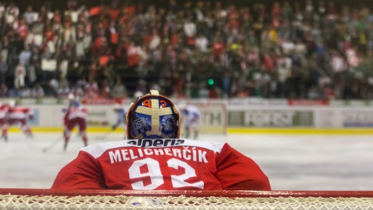 Goalie Marcel Melichercik kommt immer besser in Form (Foto: Andrea Giovanazzi)
