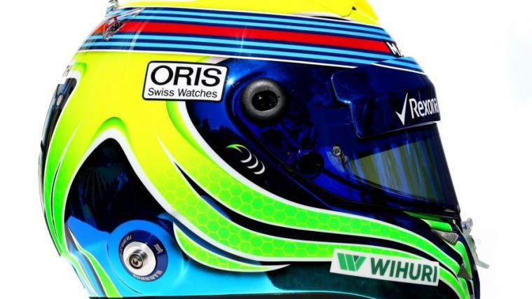 Der Helm von Felipe Massa