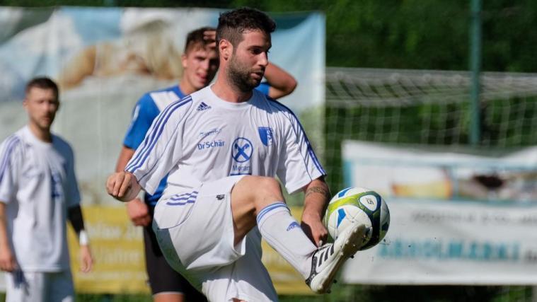 Glänzte als zweifacher Torschütze: Obermais-Akteur Martin Ciaghi. © Dieter Runggaldier