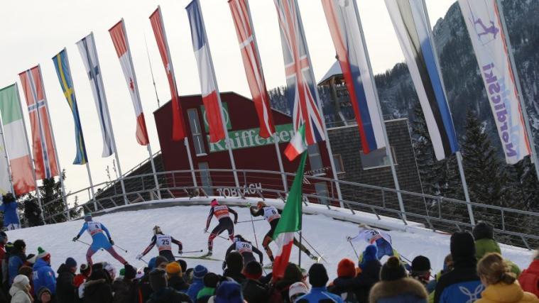 Die Nordic Arena in Toblach (Foto: Pierre Teysott)