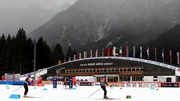 Am Donnerstag wurde in der Nordic Arena eifrig trainiert (Foto: Pierre Teyssot)