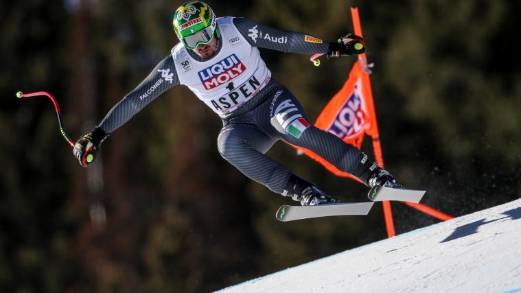 Dominik Paris bei seiner Siegesfahrt im März 2017 in Aspen.