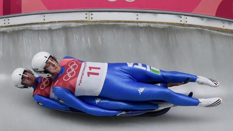 Ivan Nagler/Fabian Malleier wurden Olympiasiebte bei den Doppelsitzern. © APA/afp / MOHD RASFAN