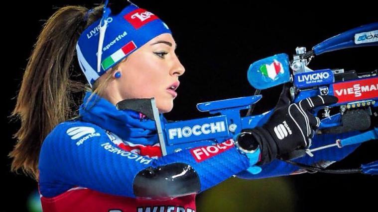 Dorothea Wierer fiel weit zurück (Foto FB)