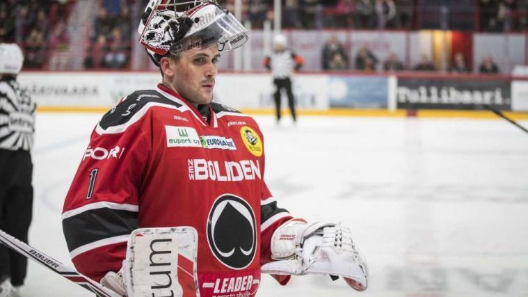 Sportlich und privat läuft es bei Andreas Bernard (hier im Trikot von Porin Ässät) rund. © Porin Ässät
