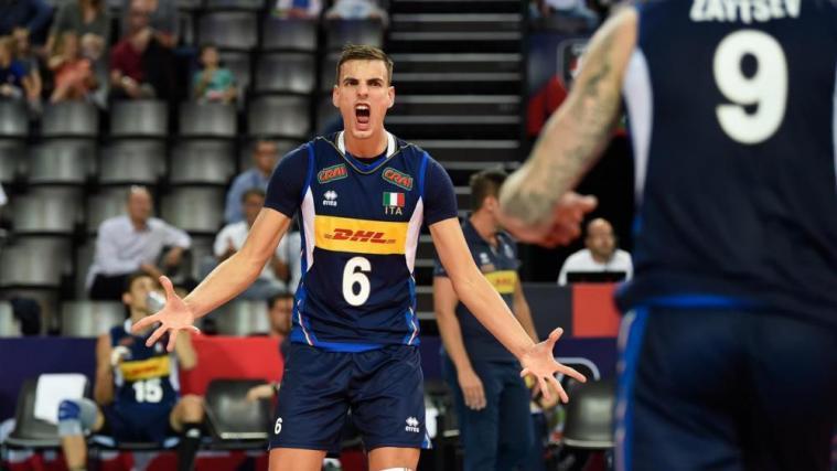 Simone Giannelli lieferte eine starke Partie ab. © CEV