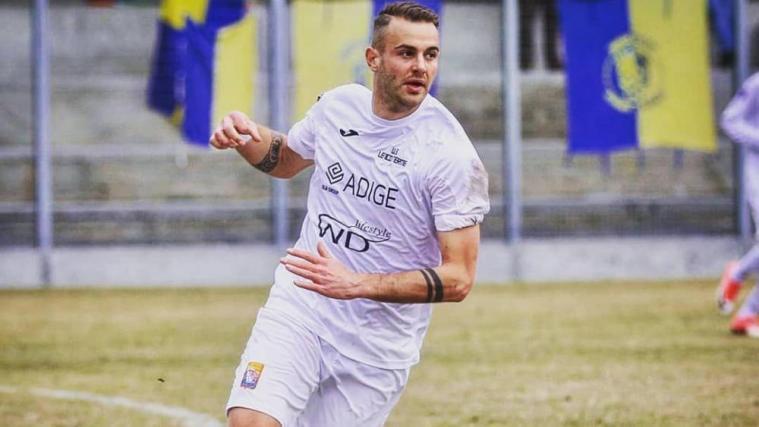 Fabio Bertoldi traf am Wochenende für Levico zum 1:1. © instagram/fabio bertoldi