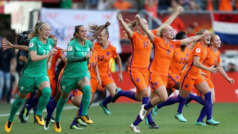 Die Frauen-Europameisterinnen 2017 kommen aus den Niederlanden (Foto: uefa.com)