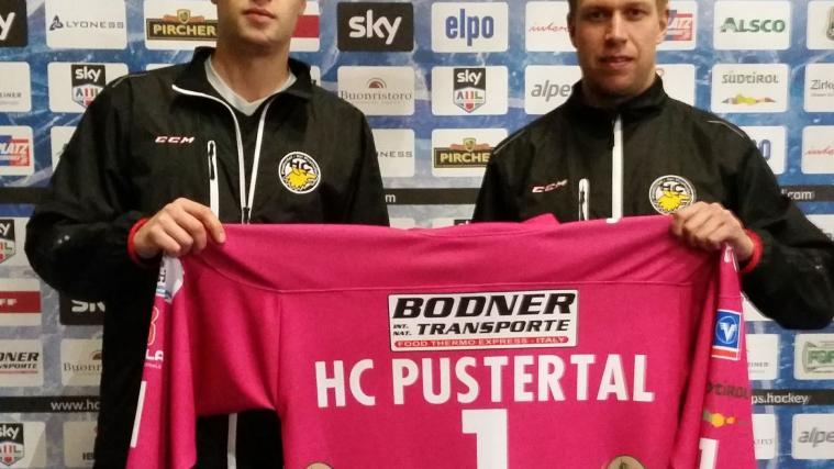 In Pink für den guten Zweck (Foto HC Pustertal)