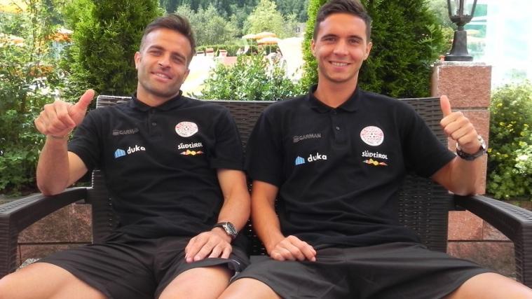 Alessandro Furlan und Hannes Fink zählen seit Jahren zu den Führungsspielern (Foto: SN