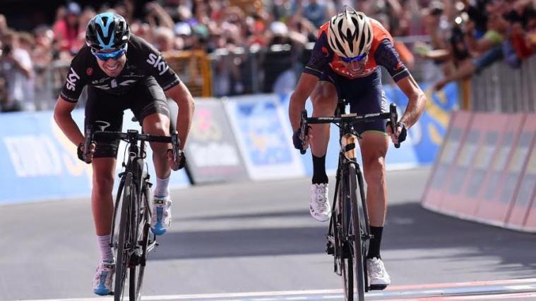 Vincenzo Nibali gewann die Königsetappe (Foto: @giroditalia)