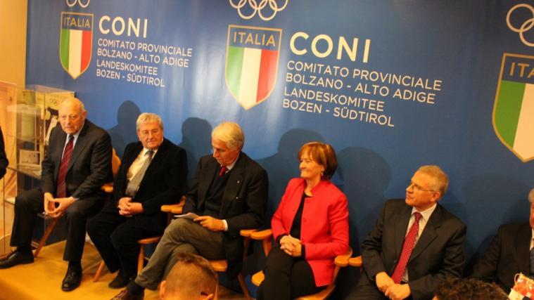 Durnwalder, Gutweniger, Malagò, Stocker und Cusumano