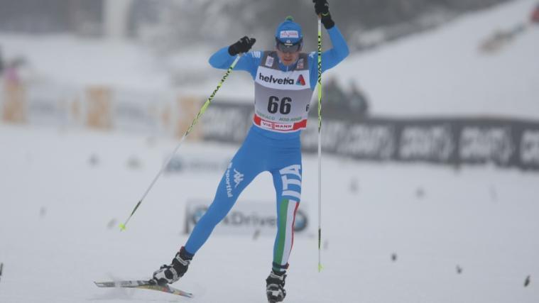 Dietmar Nöckler ist der einzige Südtiroler der heute in Toblach am Start ist.