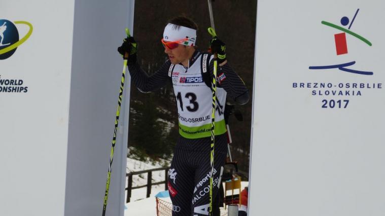 Michael Durand beim Start (Foto: L. Mahlknecht)
