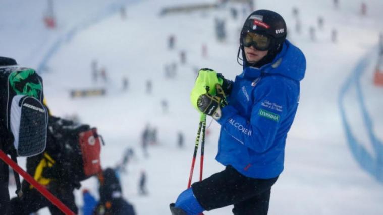 Alex Vinatzer in Reichweite einer JWM-Medaille © pentaphoto