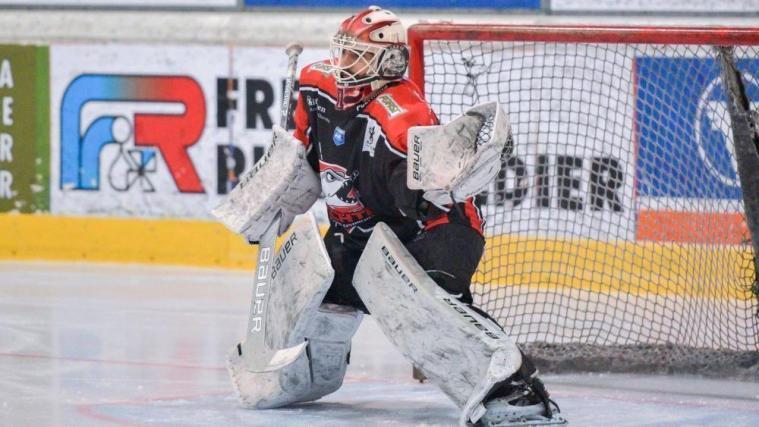 Goalie Alex Andergassen hielt seinen Kasten sauber © Facebook / HC Kaltern